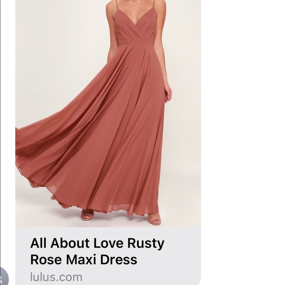 Lulus Bridesmaids Formal Dress NWT